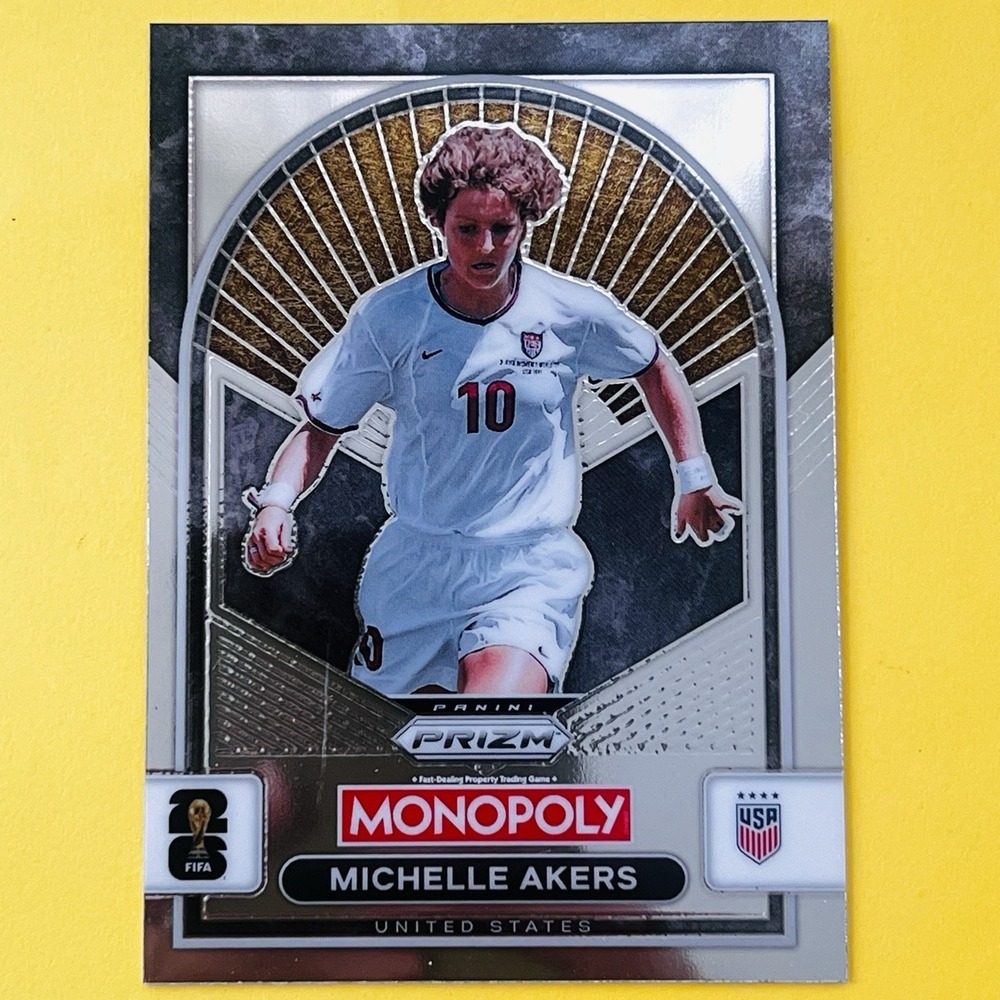 2026 Panini Prizm Monopoly FIFA World Cup Michelle Akers #90 United States Base